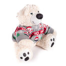 Polar Bear With Keepsake Christmas Jumper additional 4