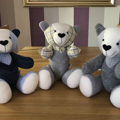 Customer image of Cardigan / Jumper Memory Bear