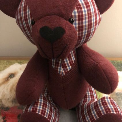 Customer image of Cardigan / Jumper Memory Bear