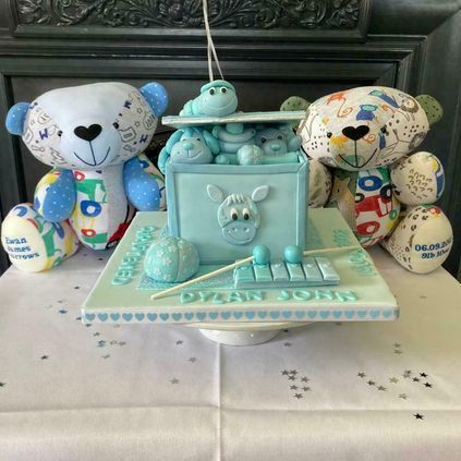 Customer image of Baby Clothing Memory Bear - Baby Boy