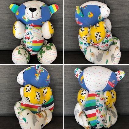 Customer image of Baby Clothing Memory Bear - Baby Boy