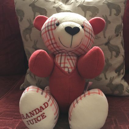 Customer image of Cardigan / Jumper Memory Bear