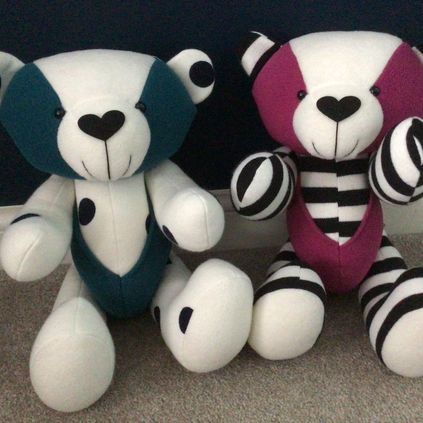 Customer image of Female Cardigan / Jumper Memory Bear