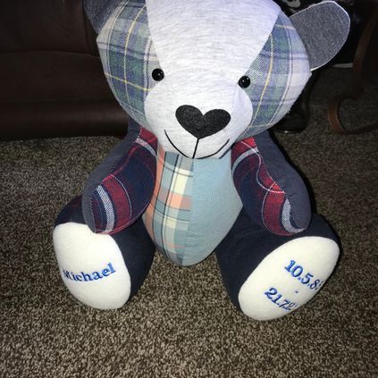 Customer image of Ashes Pocket Memory Bear