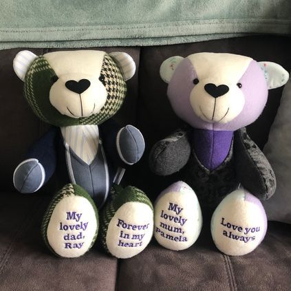 Customer image of Cardigan / Jumper Memory Bear