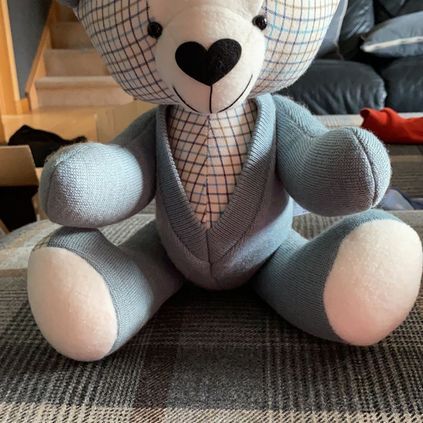 Customer image of Cardigan / Jumper Memory Bear