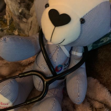 Customer image of Nurse / Doctor / NHS Uniform Memory Bear