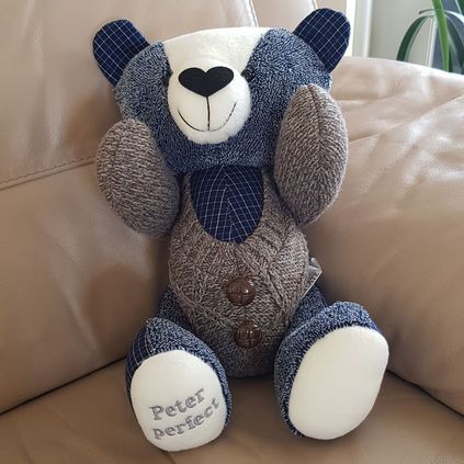 Customer image of Cardigan / Jumper Memory Bear
