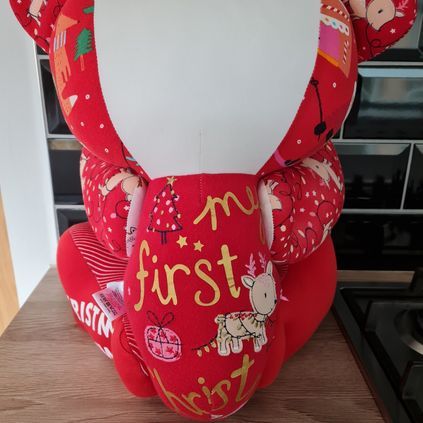 Customer image of Baby Clothing Memory Bear - Baby Girl