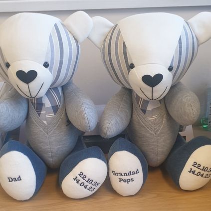 Customer image of Cardigan / Jumper Memory Bear
