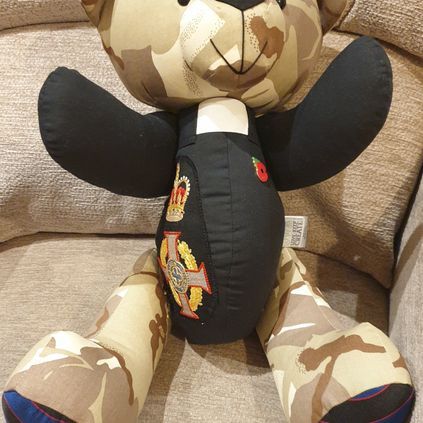 Customer image of Military Keepsake Bear