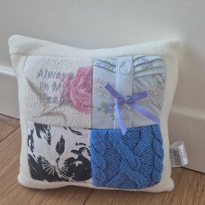 Customer image of Mini Keepsake Cushion