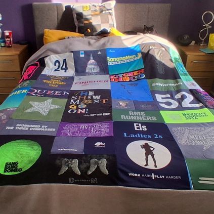 Customer image of Too Many T-Shirts Blanket