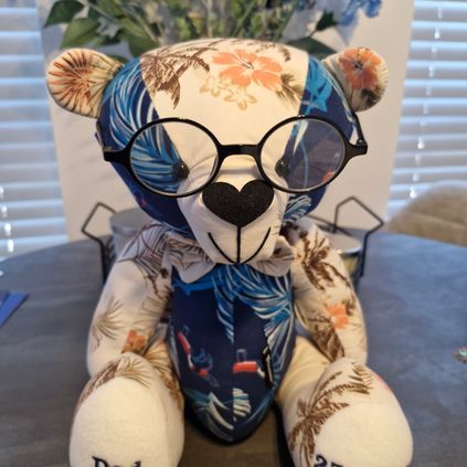 Customer image of 'Teddy' Memory Bear