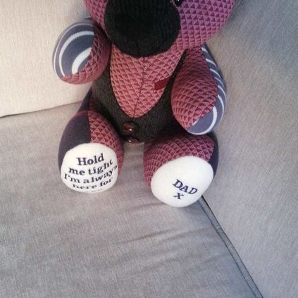 Customer image of Cardigan / Jumper Memory Bear