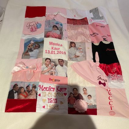 Customer image of Photo Quilts and Blankets