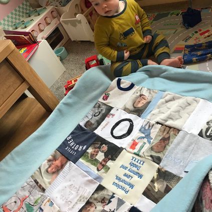 Customer image of Photo Quilts and Blankets