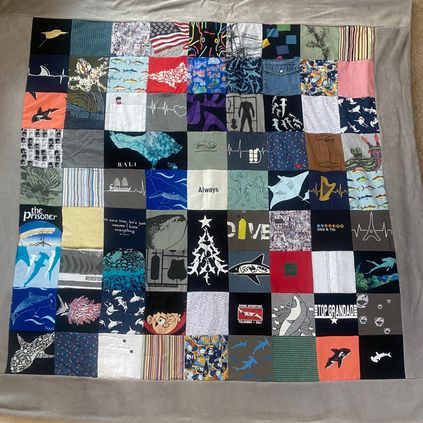 Customer image of Adult Clothing Memory Blanket