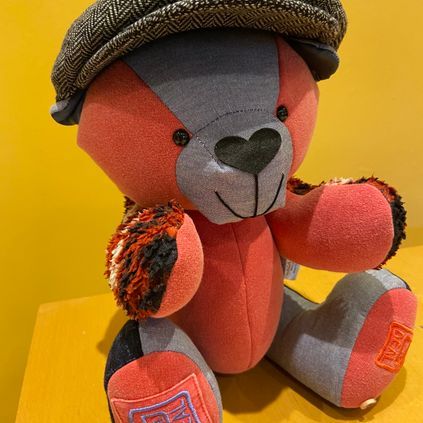 Customer image of Flat Cap Memory Bear