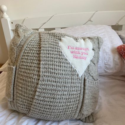Customer image of Grandma Keepsake Cushion