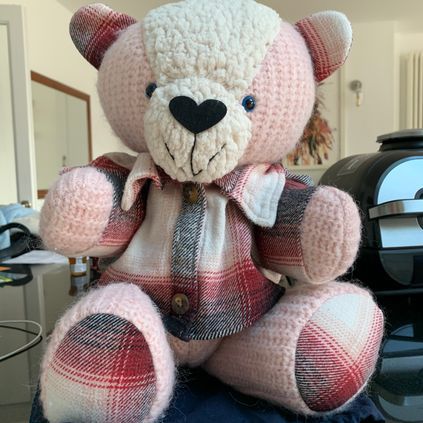 Customer image of Cardigan / Jumper Memory Bear