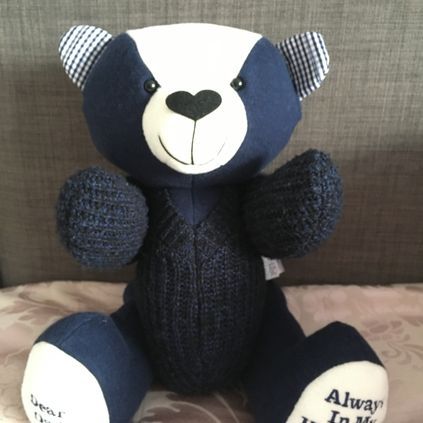 Customer image of Cardigan / Jumper Memory Bear