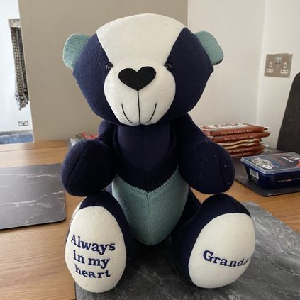 Customer image of Cardigan / Jumper Memory Bear