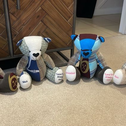 Customer image of 'Teddy' Memory Bear