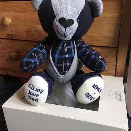 Customer image of Cardigan / Jumper Memory Bear