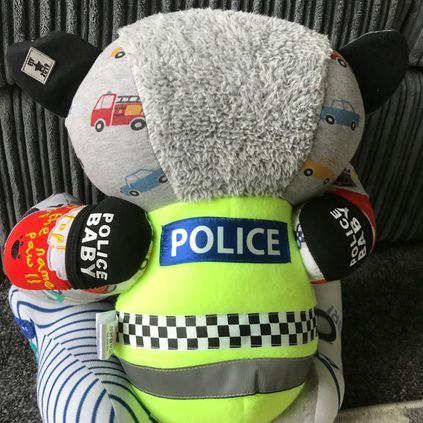 Customer image of Baby Clothing Memory Bear - Baby Boy