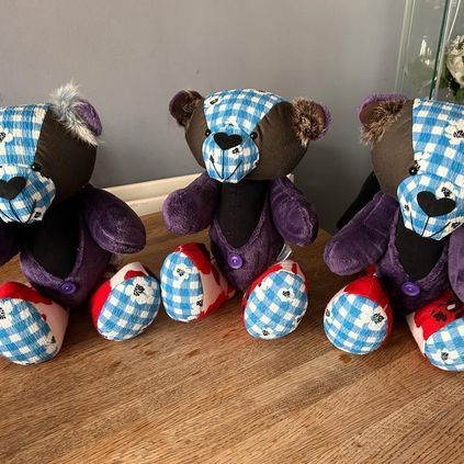 Customer image of Female Cardigan / Jumper Memory Bear