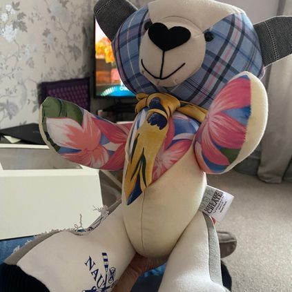 Customer image of Cardigan / Jumper Memory Bear