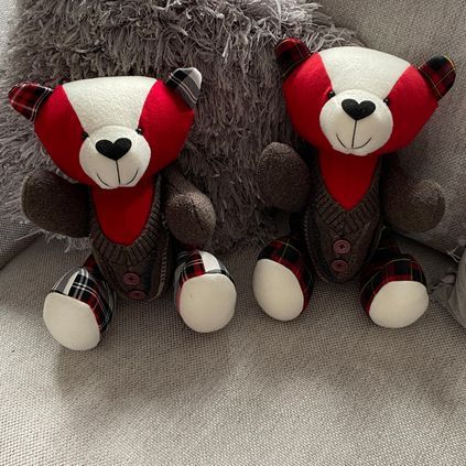 Customer image of Female Cardigan / Jumper Memory Bear