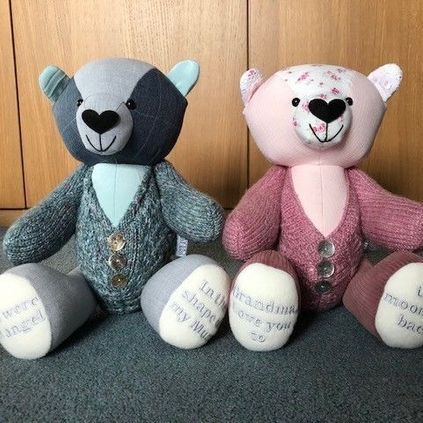 Customer image of Cardigan / Jumper Memory Bear