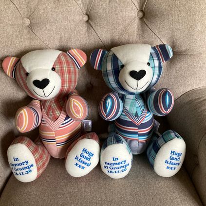 Customer image of Cardigan / Jumper Memory Bear