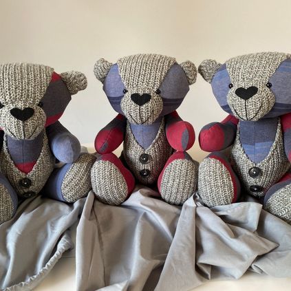 Customer image of Cardigan / Jumper Memory Bear