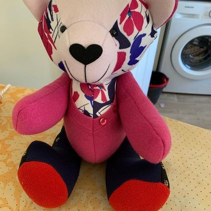 Customer image of Female Cardigan / Jumper Memory Bear