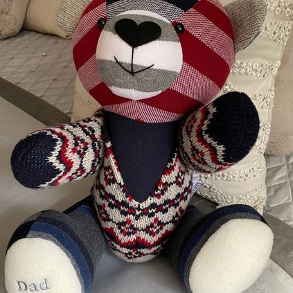Customer image of Cardigan / Jumper Memory Bear
