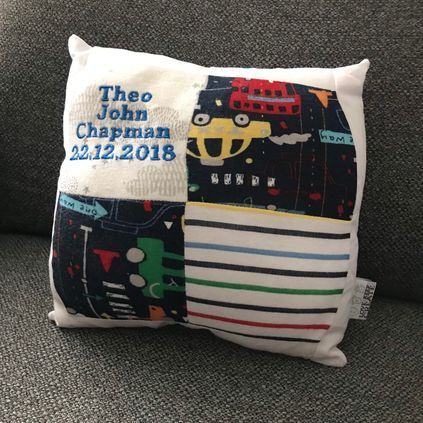 Customer image of Mini Keepsake Cushion