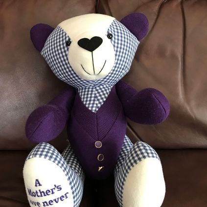 Customer image of Female Cardigan / Jumper Memory Bear