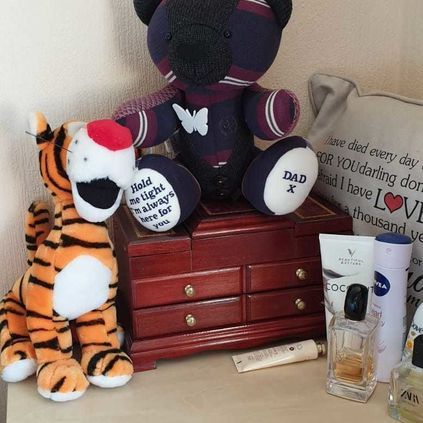 Customer image of Cardigan / Jumper Memory Bear