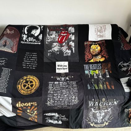 Customer image of Adult Clothing Memory Blanket