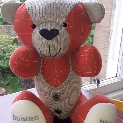 Customer image of Cardigan / Jumper Memory Bear