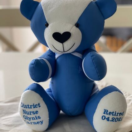 Customer image of Nurse / Doctor / NHS Uniform Memory Bear