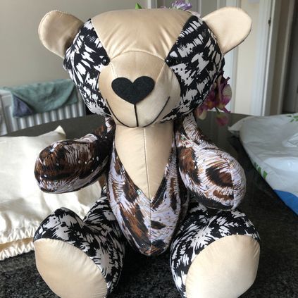 Customer image of Female Cardigan / Jumper Memory Bear