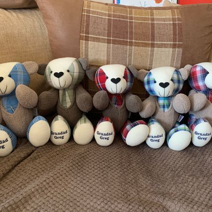 Customer image of Cardigan / Jumper Memory Bear