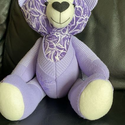 Customer image of Female Cardigan / Jumper Memory Bear