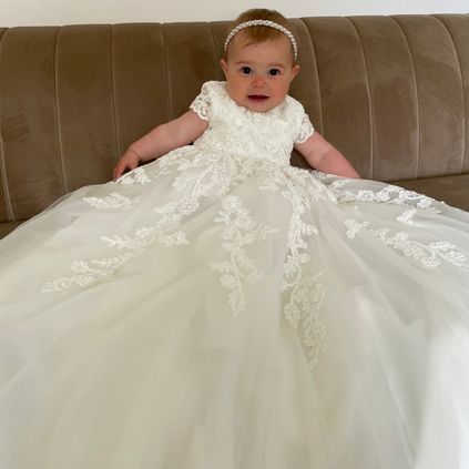 Customer image of Christening Gown from Wedding Dress