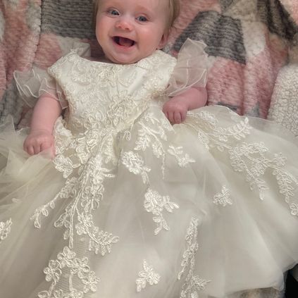 Customer image of Christening Gown from Wedding Dress