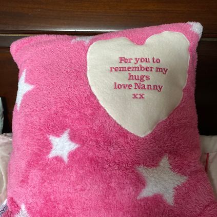 Customer image of Grandma Keepsake Cushion
